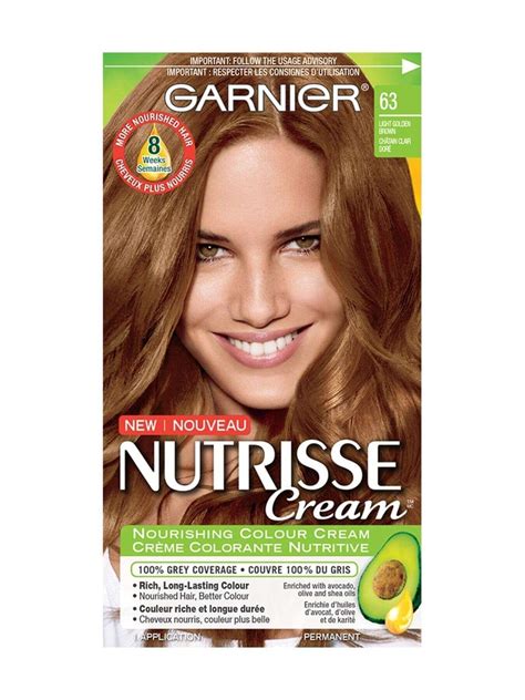 garnier hair color light golden brown